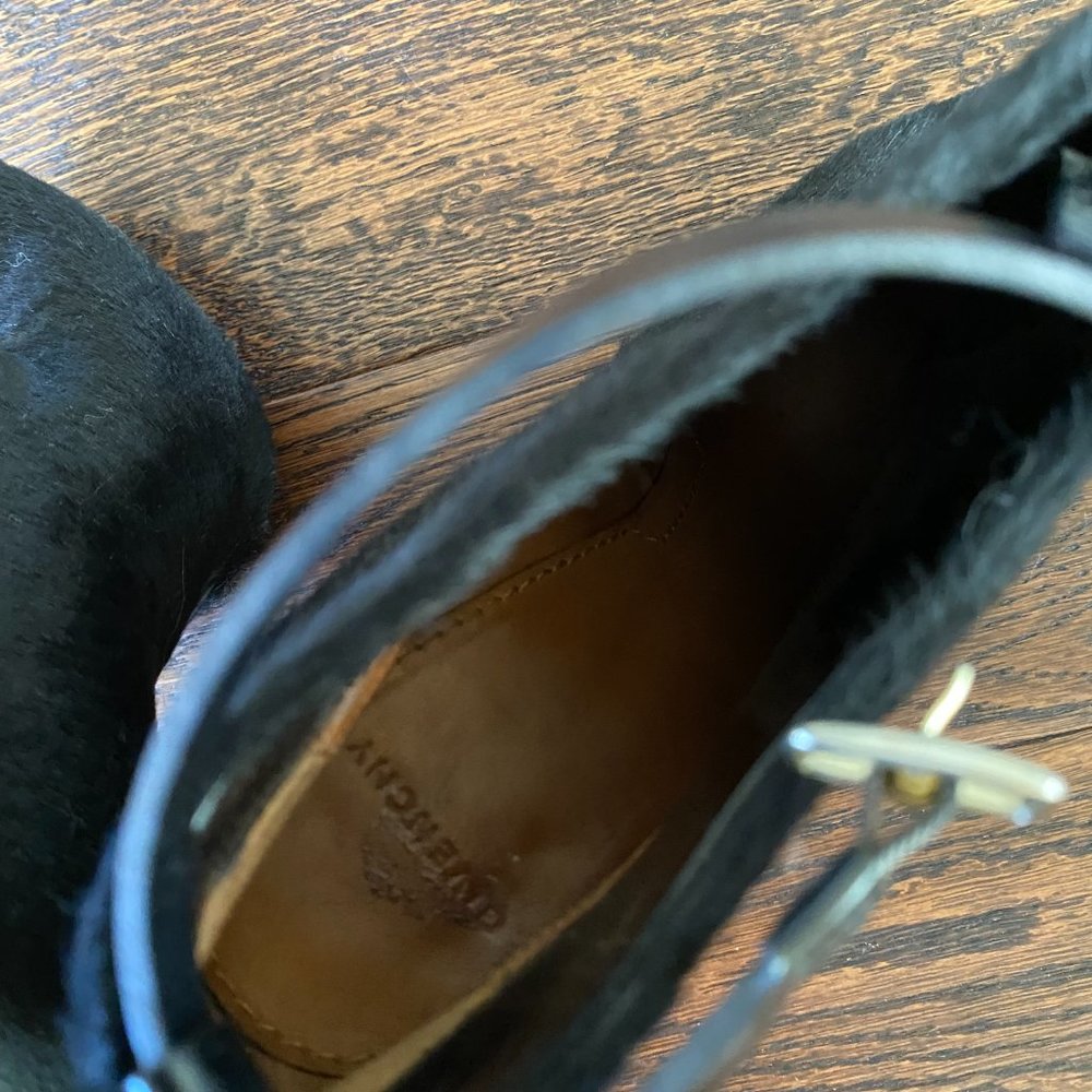 Givenchy Calf Hair Ankle Boots Booties Size 37 - Picture 8 of 12